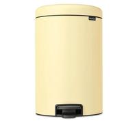 Poubelle à pédale coloris jaune Brabantia NewIcon 20 L