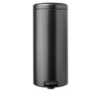 Poubelle à pédale Brabantia NewIcon 30 L gris