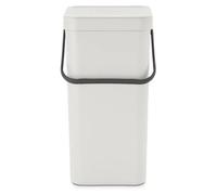 Poubelle à pédale Brabantia Sort & Go 16 L gris