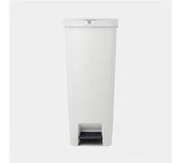 Poubelle à Pédale BRABANTIA StepUp 40 L Blanc Blanc G