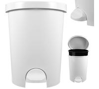 Poubelle à pédale Curver Refuse, 15 L, blanc