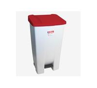 Poubelle à Pédale Eco 120 L avec Roulettes et Couvercle Gilac 9