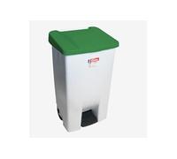 Poubelle à Pédale Eco 80 L avec Roulettes et Couvercle