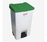 Poubelle à Pédale Eco 80 L avec Roulettes et Couvercle Gilac
