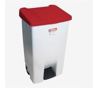 Poubelle à Pédale Eco 80 L avec Roulettes et Couvercle Gilac