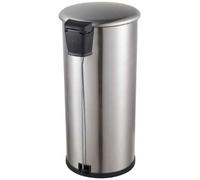 Poubelle à pédale en inox 12 litres