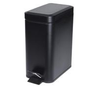 Poubelle à pédale en métal - Poubelle intérieure - Poubelle de salle de bain - 5 l