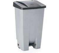 Poubelle à pédale en Polypropylène 120 L noir L 410 mm l 510 mm H 870 mm Was Germany