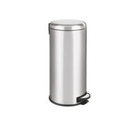 Poubelle à pédale inox URBAN argent 30L