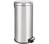 Poubelle à pédale inox URBAN argent 30L Argent G