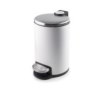 Poubelle à pédale Lacor Blanc 3 L