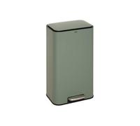 5five - poubelle rectangulaire à pédale delta 30l vert