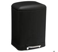 Poubelle à pédale métal 6L ""Ariane"" noir - 5 five simply smart