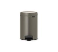Poubelle à pédale Newicon 3 l platinum Code A - Brabantia