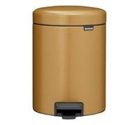 Poubelle à pédale NewIcon 5 l - Or chaud Brabantia