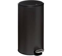 Five - Poubelle ronde 30 Litres en Métal Noir charbon