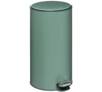 FIVE Bin Poubelle/Poubelle/Poubelle à Pédale 30 L Rétro Vert Delta Métal L.31,5 x P.31,5 x A.62 cm