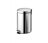 POUBELLE À PEDALE RONDE EN ACIER INOX 3L