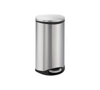 Poubelle à Pédale EKO Shell Bin Mat Silver Inox 30L