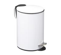 FIVE Simply Smart – Poubelle à pédale Softclose – 3 L – Blanc