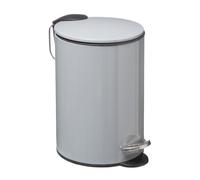FIVE Simply Smart – Poubelle à pédale Softclose 3L Gris G