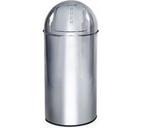 PUSH 35L | 35L - Poubelle Chrome