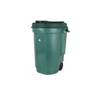 Poubelle à roulette 110l verte 970011
