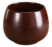 Poubelle à thé en céramique, 15 x 15 x 12,5 cm, accessoire de cérémonie du thé, grande capacité, design de style antique, pour la maison Kung Fu Tea (C)