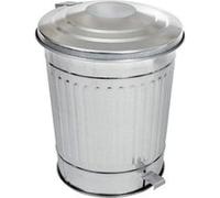 Poubelle américaine avec pédale 40 l Guillouard 080341 acier G