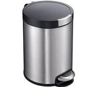 Poubelle artistic step bin 5l inox mat, eko Inox Mat G