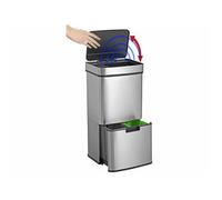 Poubelle automatique 72 L avec 4 compartiments