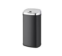 Kitchen Move Poubelle automatique LARGO – inox 42 L avec cerclage – noir