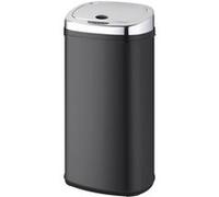 Poubelle automatique inox LARGO noir 42L 6 G
