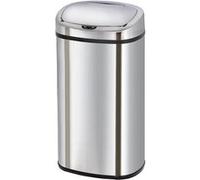 Kitchen Move Poubelle de cuisine automatique MAJESTIC 68 L inox, grande capacité, cerclage