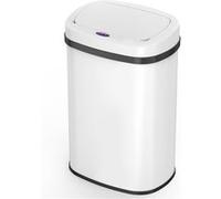 Poubelle automatique inox MAJESTIC blanc 58L 1 G