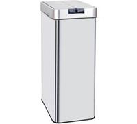 Kitchen Move – Poubelle de cuisine automatique Silverlake – Acier inoxydable argent 70 L