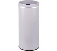 Kitchen Move Poubelle automatique inox SOHO 42 L blanc mat G