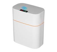 Poubelle automatique sans contact - Couvercle activé par capteur, construction robuste, nettoyage facile, opérations mains libres hygiéniques | intelligente pour salle de bain, chambre à coucher, cuis