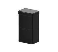 Poubelle automatique tri sélectif NARVIK noir 75L