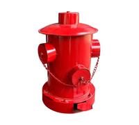 Poubelle avec couvercle - Conteneur de grande capacité en forme d'incendie avec pédale | Poubelle pour cuisine - Pour bureau, maison, chambre, douche, extérieur et voiture