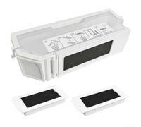 Poubelle avec filtre pour aspirateur Ecovacs pour T30 Pro, OMNI pour T30S Robot Aspirateur Récipient de rechange avec filtration intégrée pour un meilleur air