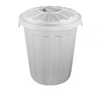 Poubelle Bassine Collecteur en plastique 23 litres - Argent