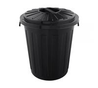 Poubelle Bassine Collecteur en plastique 23 litres - Noir