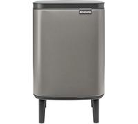 Poubelle Bo Hi touch - 7 L, platine
