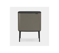BRABANTIA Poubelle Bo Touch Bin 3 Seaux 11+11+11 L Platine Platine G
