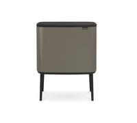 Poubelle Bo Touch Bin - BRABANTIA - 1 seau intérieur - 36 L - Platinum