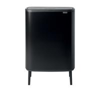 Poubelle Bo Touch Bin Hi Brabantia 60 L, noir mat