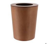 POUBELLE BOIS FACON CHENE 9L - MARRON