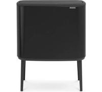 Poubelle Brabantia Bo Touch Bin 11 et 23 litres Noir Noir G