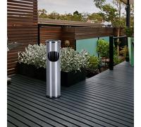 Poubelle Cendrier Débout Cendrier Extérieur Inox 8 Litre Jardin H 54 CM